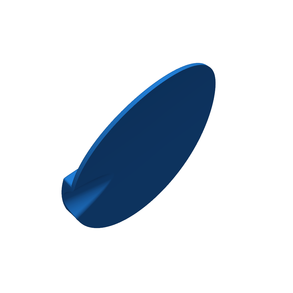 Деталь, напоминающая крышку заливной горловины топлива Dodge Challenger