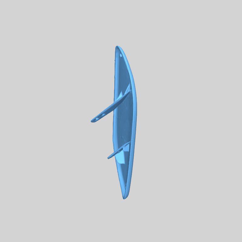 3D model Headlight washer cover Opel Astra J (2009–2012) STL