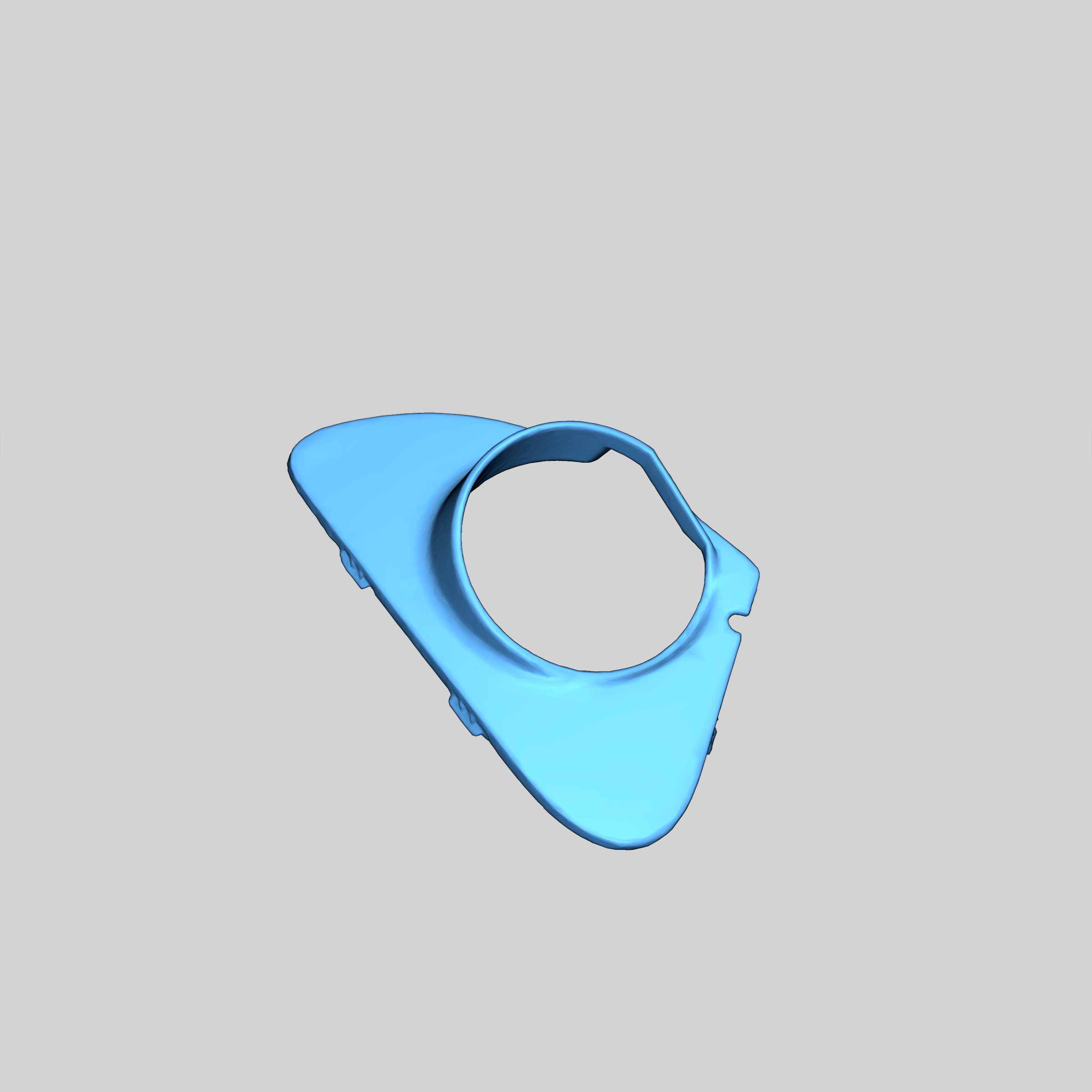 3D модель Оправа (маска) противотуманной фары BMW E63 / E64 - фото 3