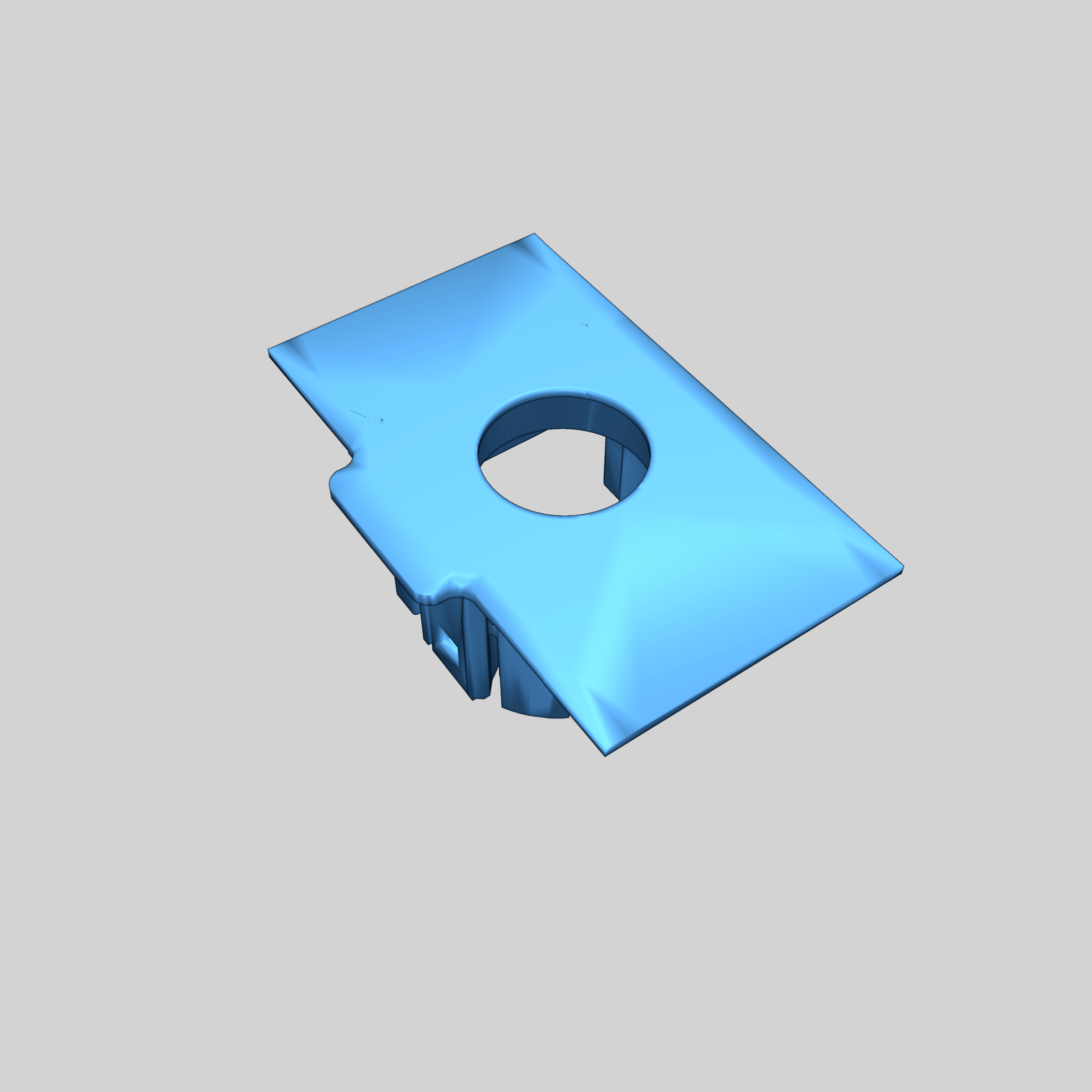 3D model Mounting (basket) for parking sensors Hyundai Kona 2018 STL