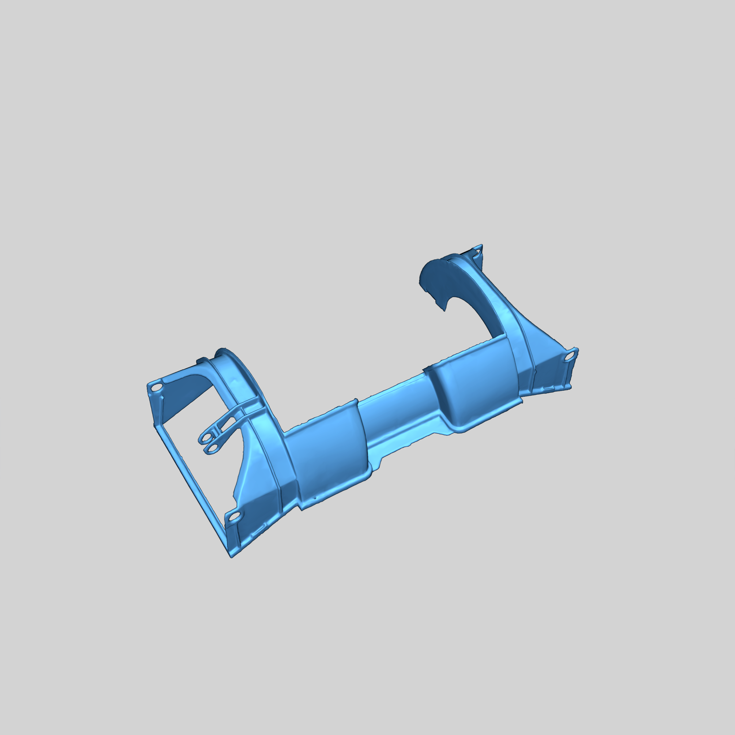 3D модель Деталь отопителя (печки) для BMW E30 - фото 3