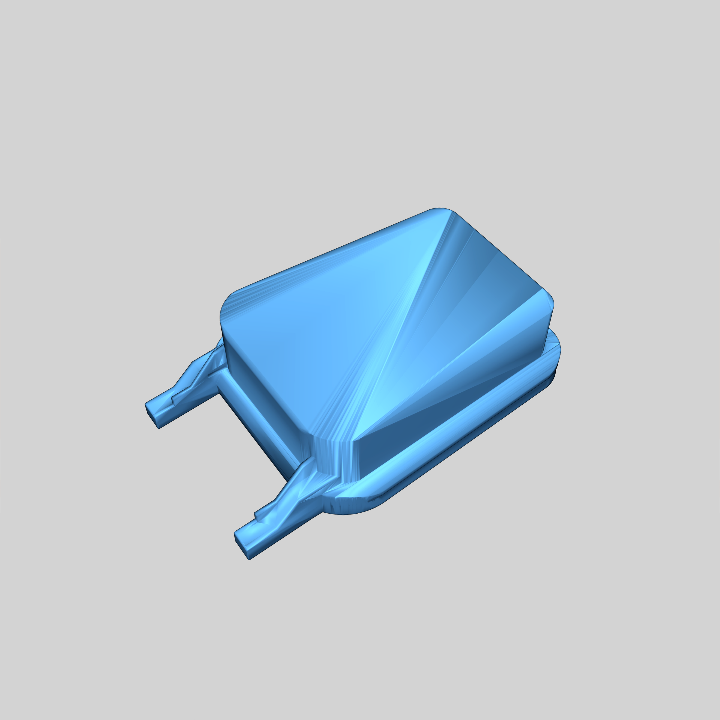 3D модель Збільшена кришка фари (+25 мм) під LED-лампи для Skoda Octavia Tour - фото 4