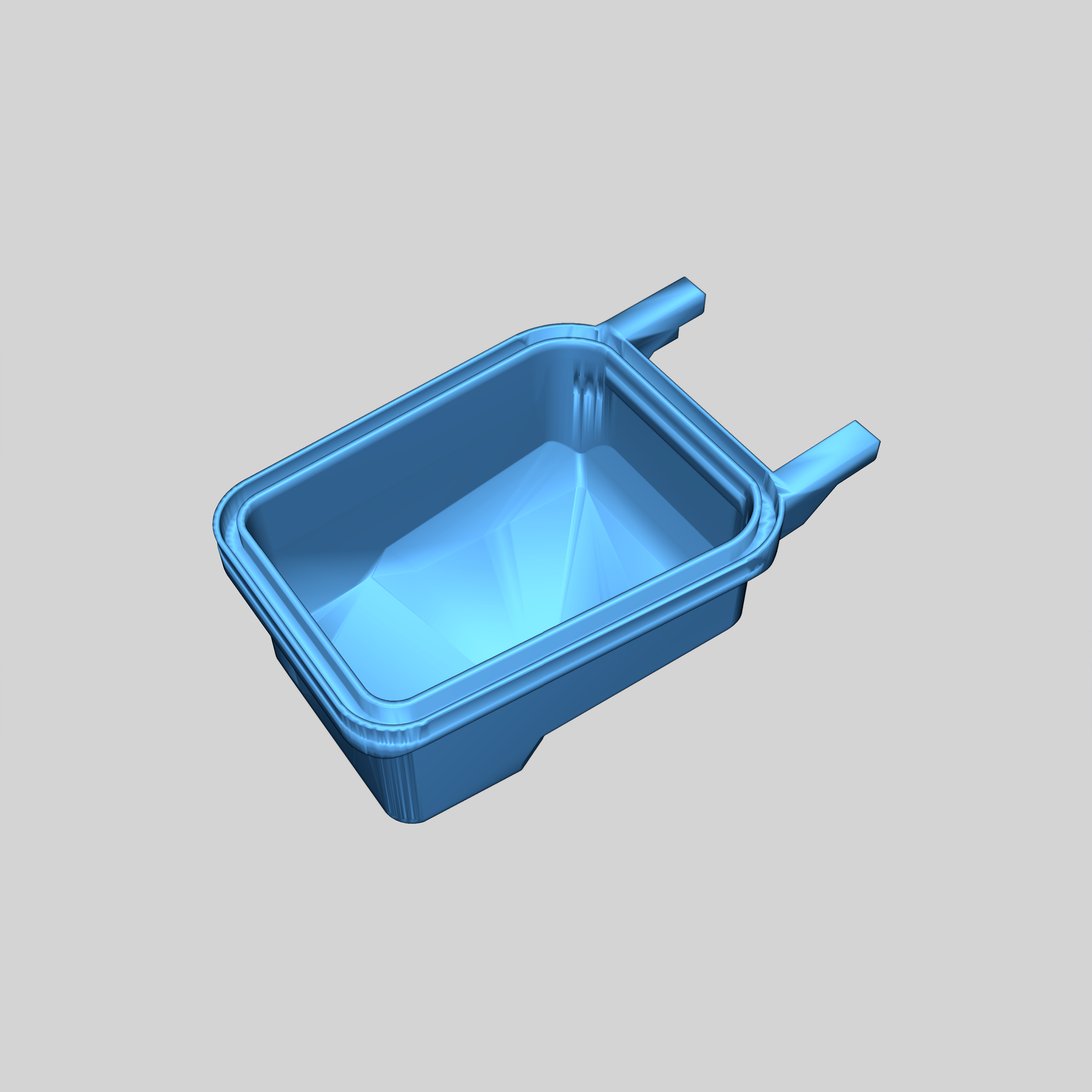 3D модель Збільшена кришка фари (+25 мм) під LED-лампи для Skoda Octavia Tour - фото 6