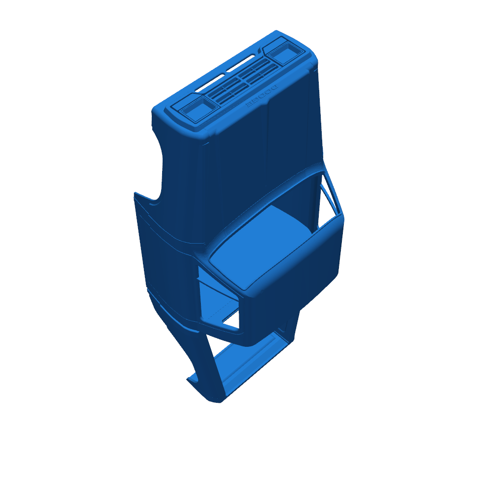 3D-модель кузова в стиле RC