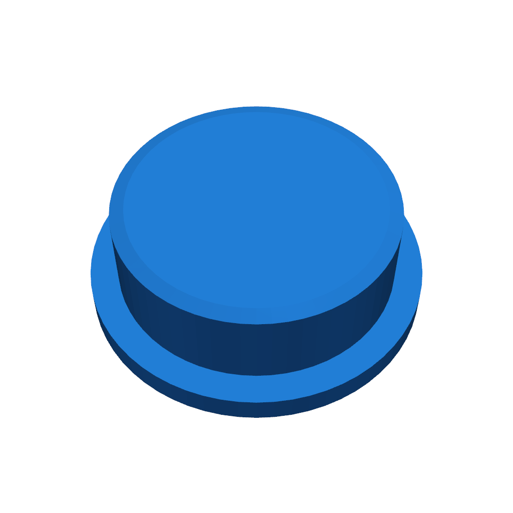 3D-модель кнопки для Dodge RAM