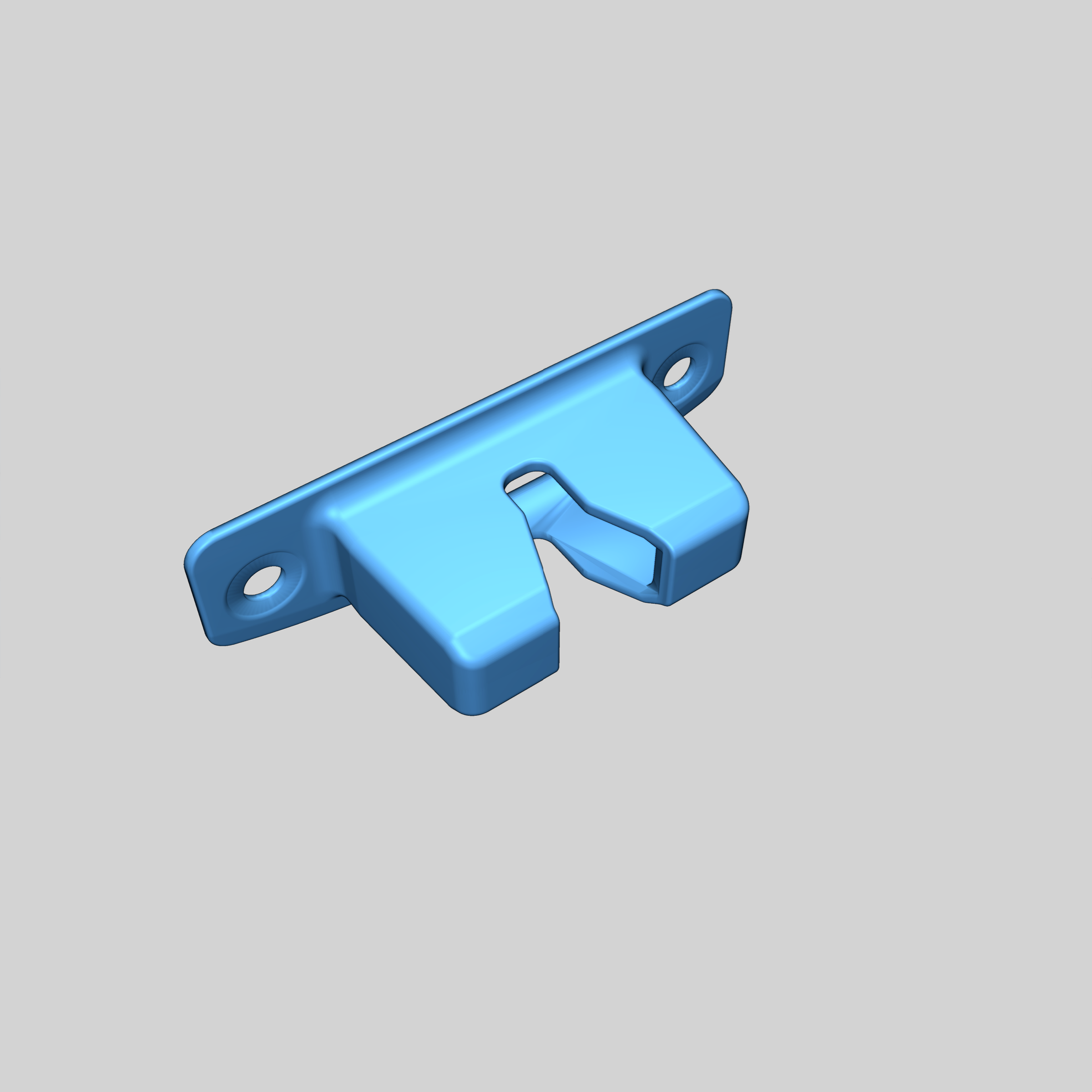 3D модель Кришка замку задніх дверей Tesla Model X - фото 2