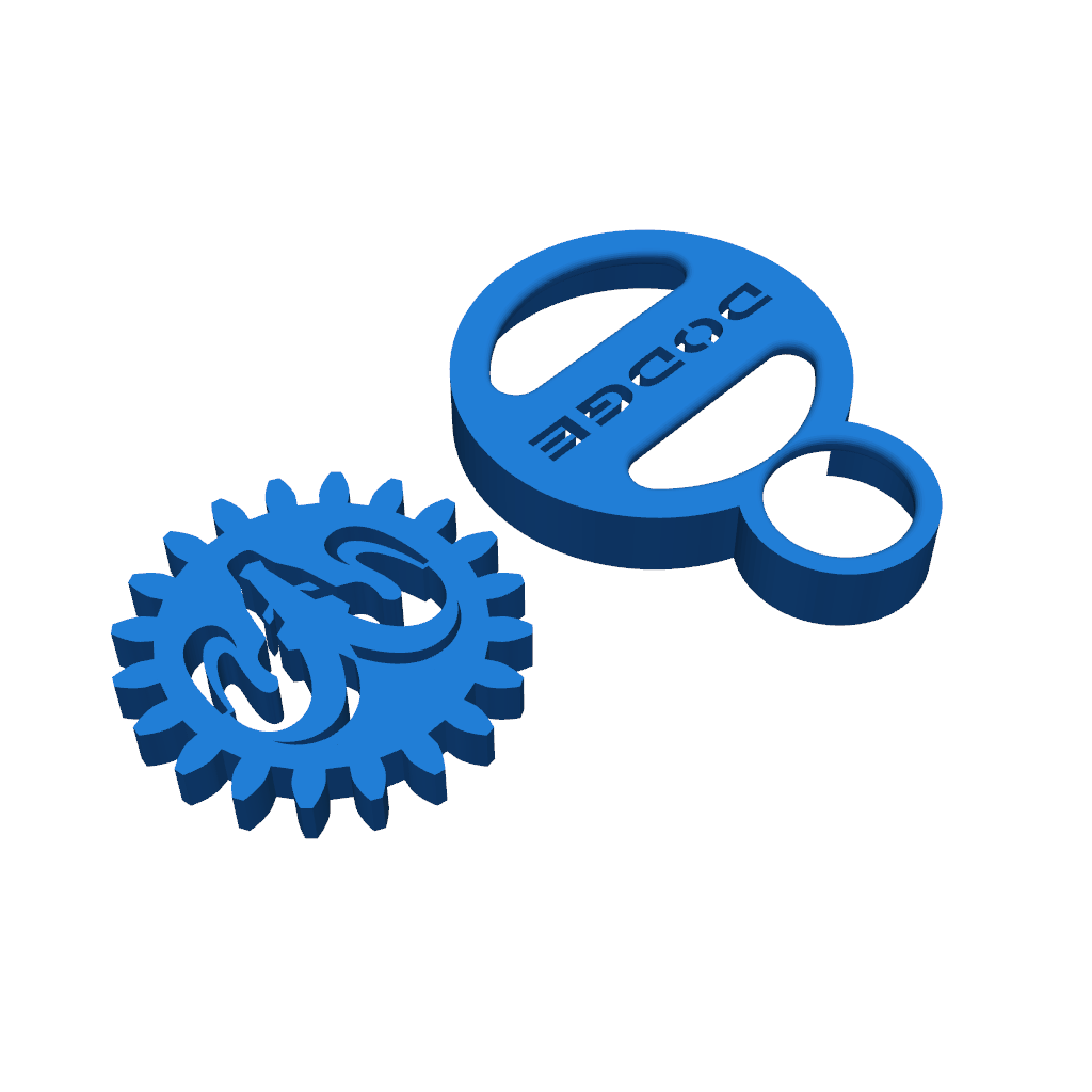 Ключница с шестернями