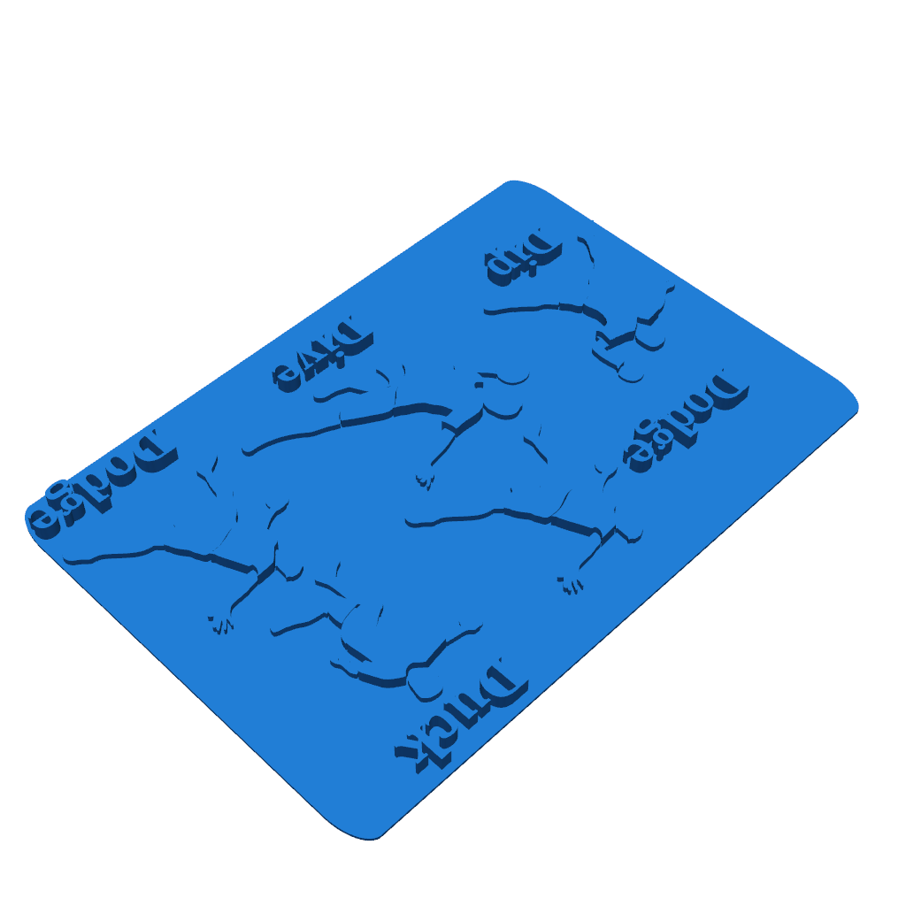 3D Модель Знака