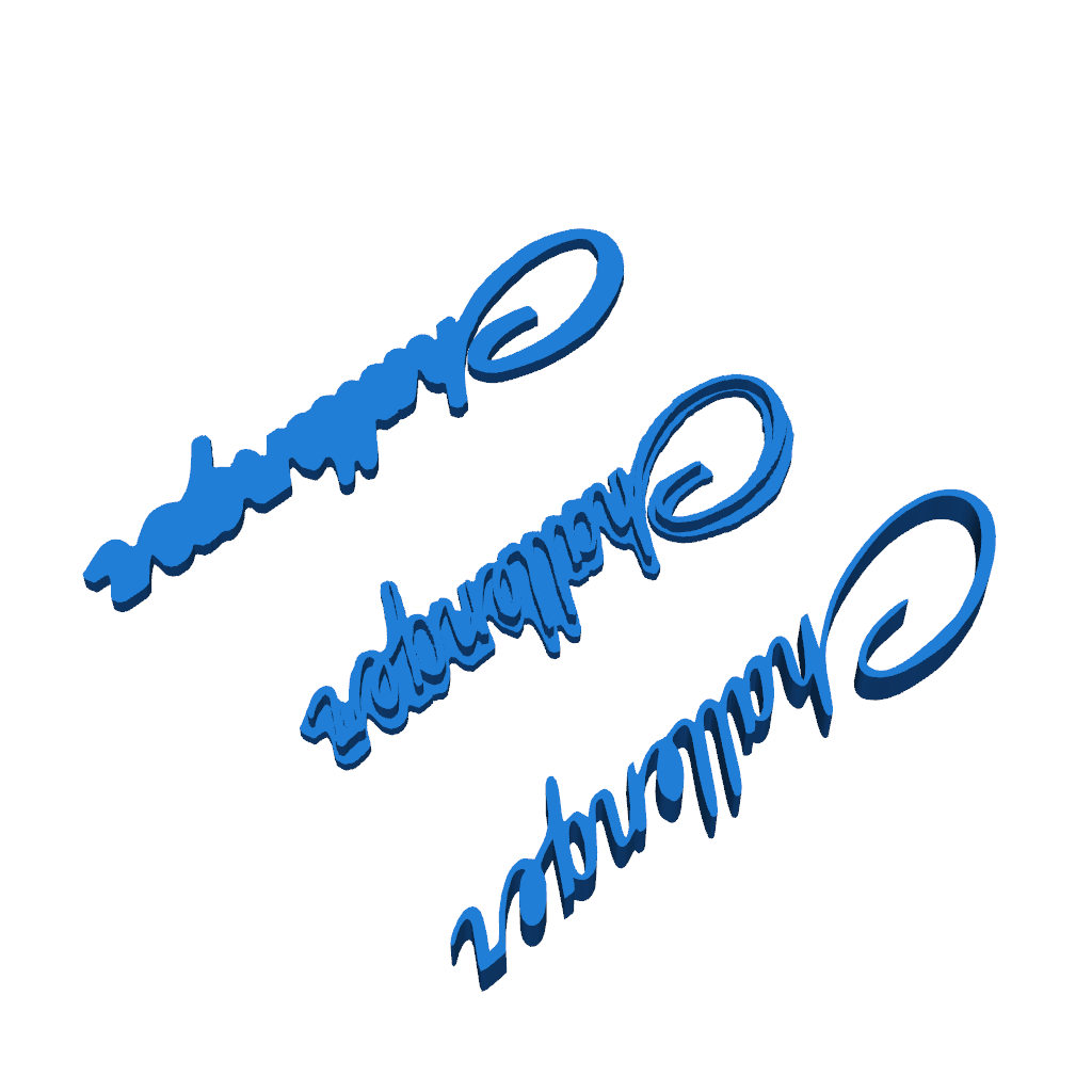 3D-модель двух магов