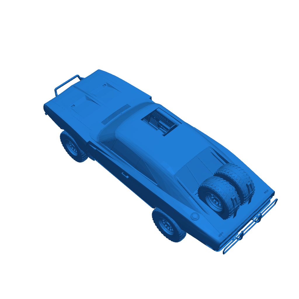 Форсаж 7: Внедорожный 70 Dodge Charger