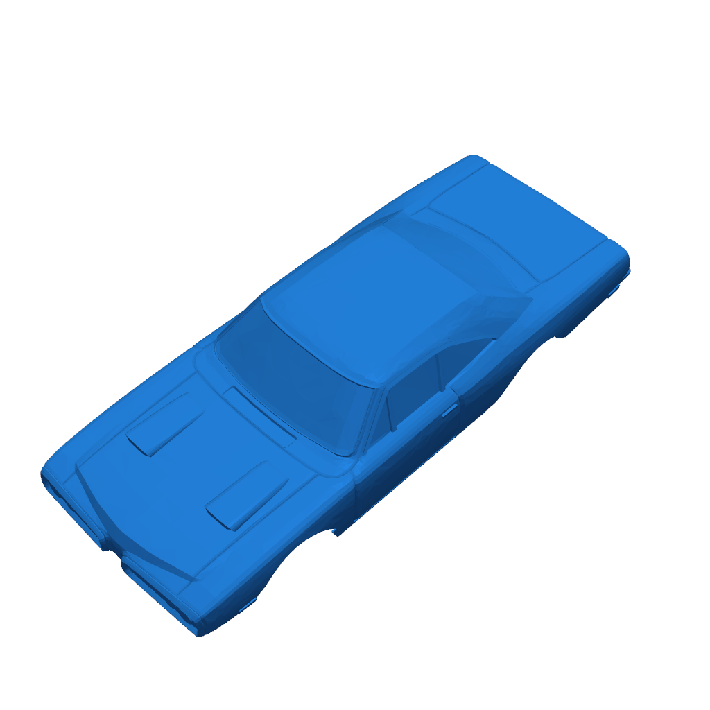 Dodge Coronet Super Bee для Pinewood Derby