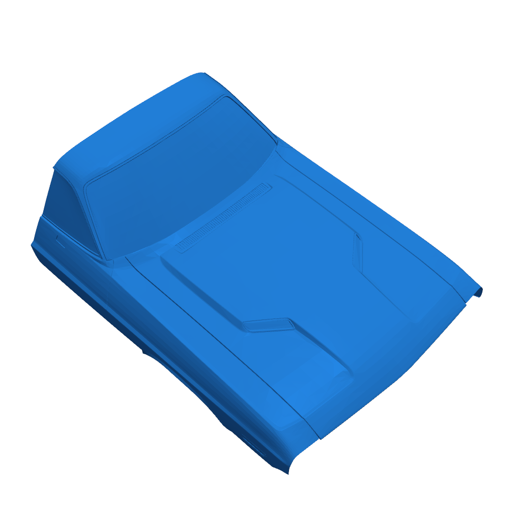 Dodge Challenger 70 для шасси 1–10