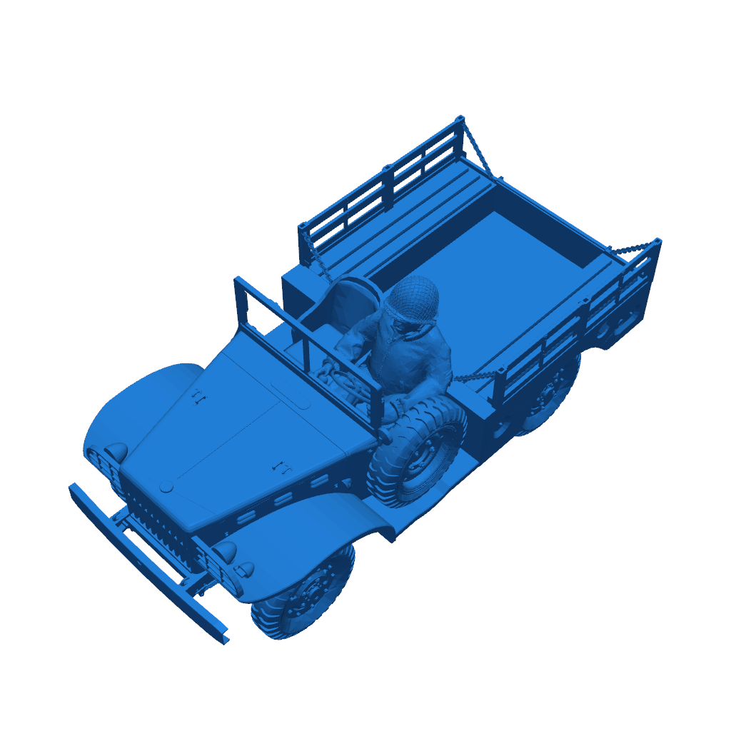 28мм Грузовик Dodge Beep 1/2T