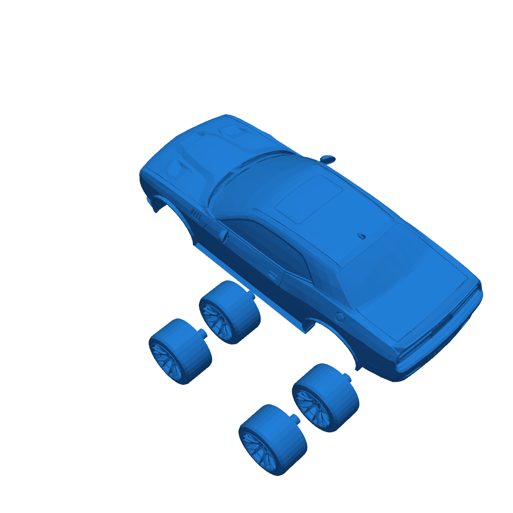 3D модель автомобиля