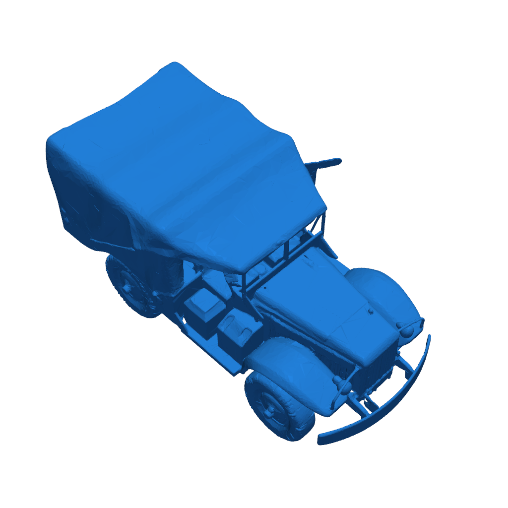 Dodge WC-51 - 3D Модель