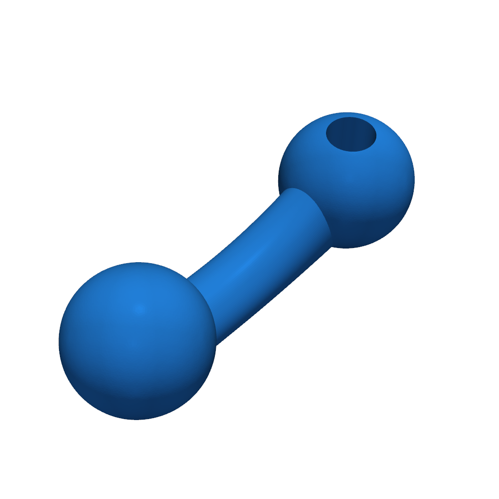 Измерьте диаметр стержня подголовника