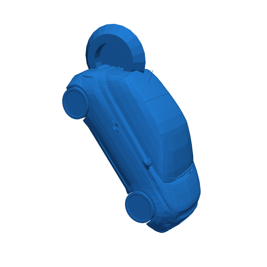 Fiat 500 Модель Ключница