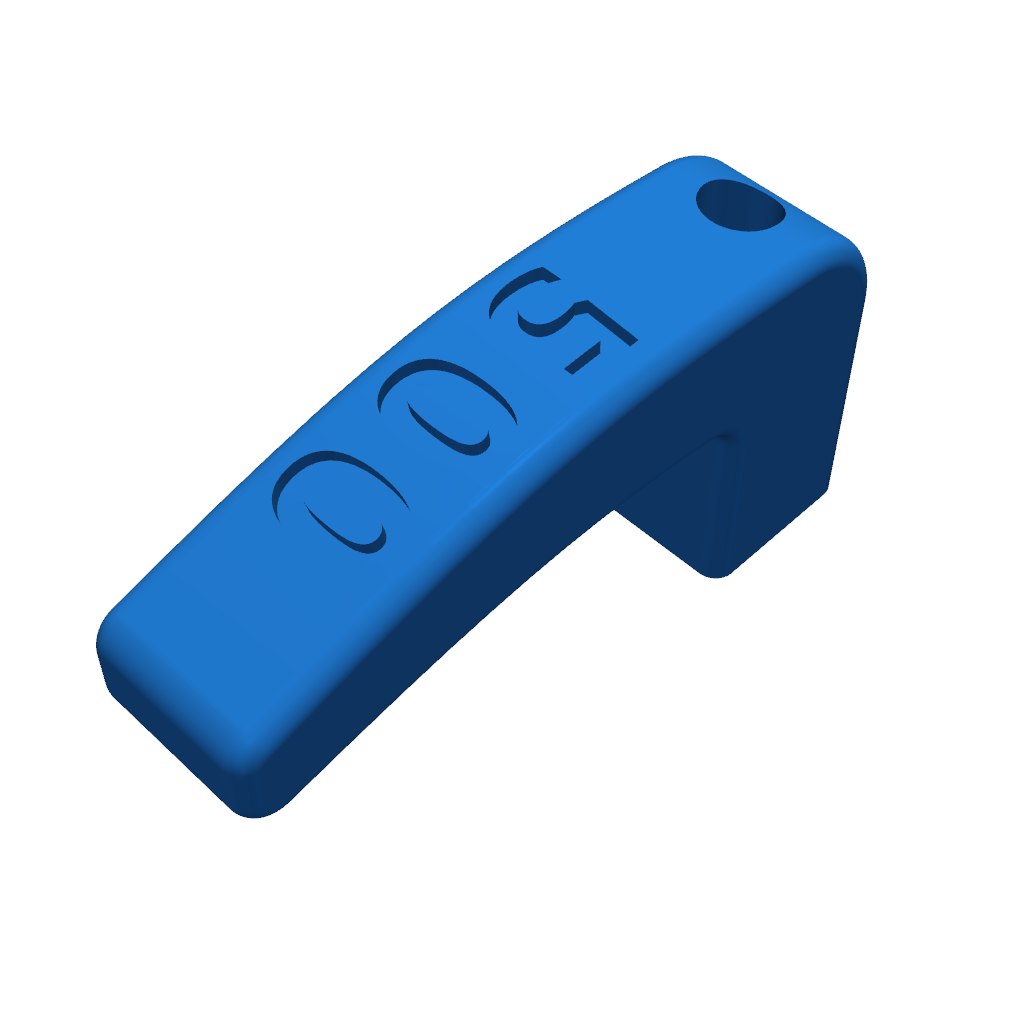 Ручка для замены крепления крышки багажника Fiat