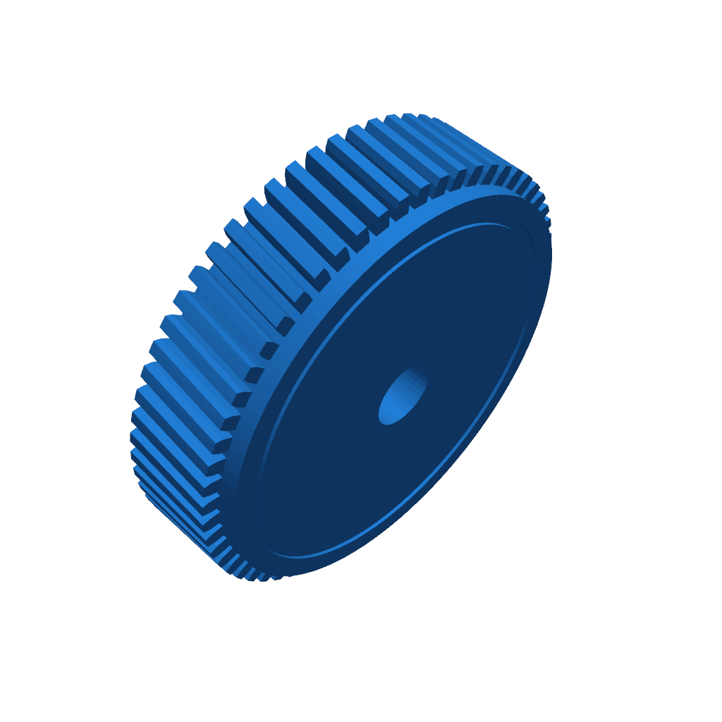 3D-модель с центром отверстия
