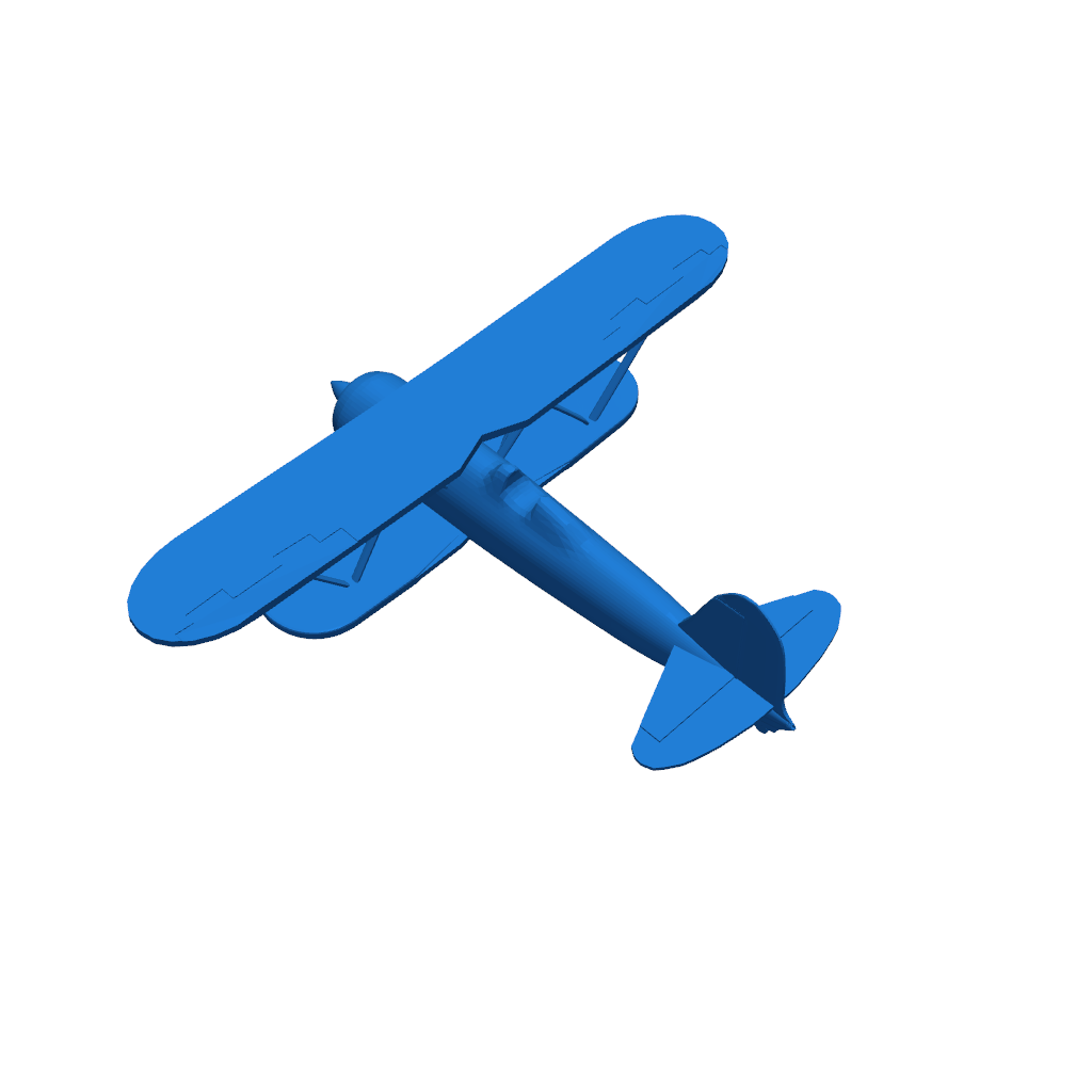 Модель Fiat CR.42 Falco в масштабе 1/100