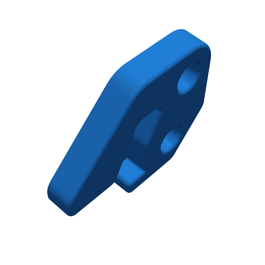 Модель 3D-крепления поднятого пола