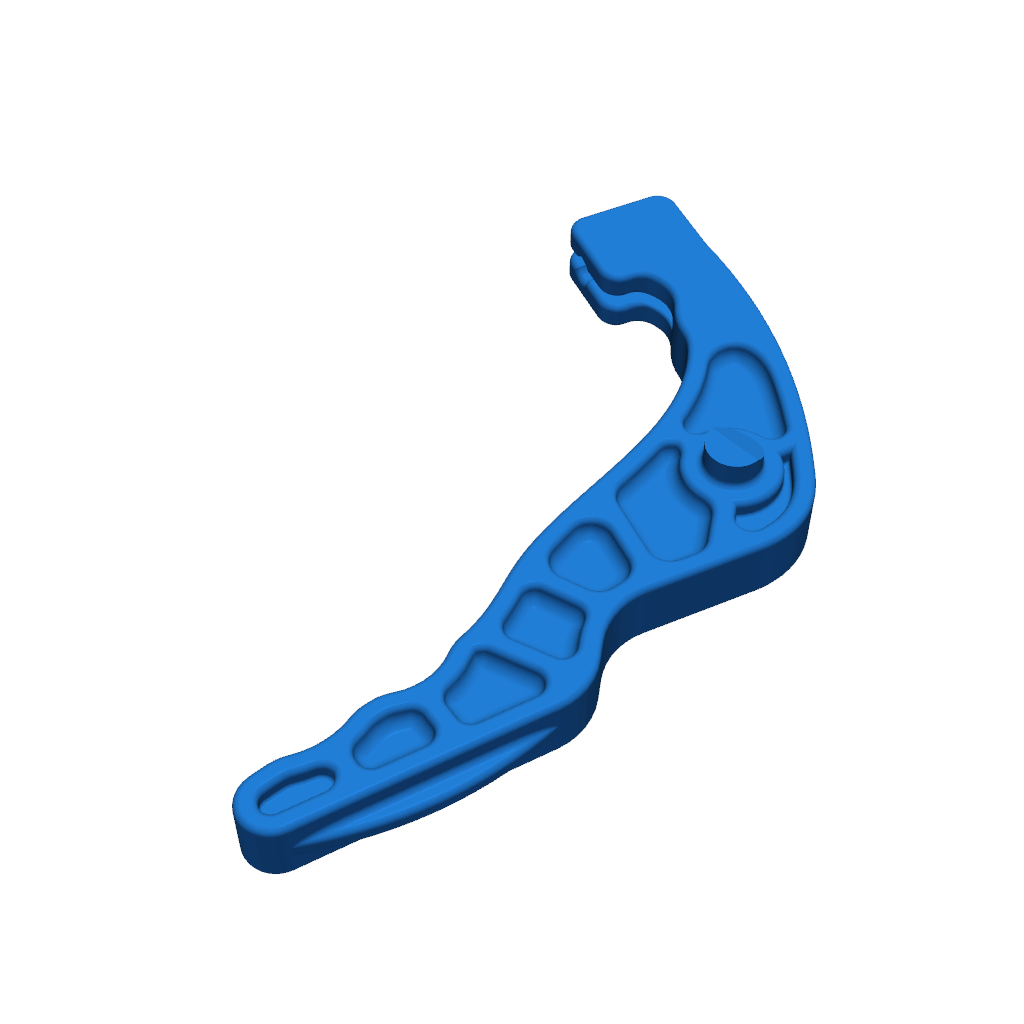 Рычаг для открывания внутреннего багажника Fiat Uno