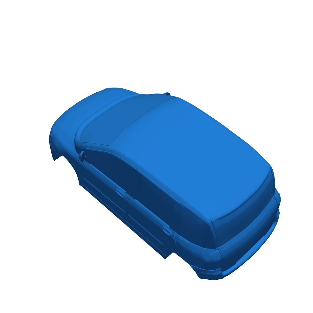 3D Модель Fiat Multipla