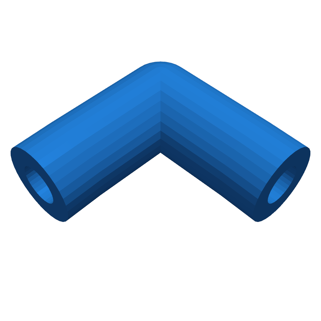 Редизайн 90° колена для Fiat Abarth 500