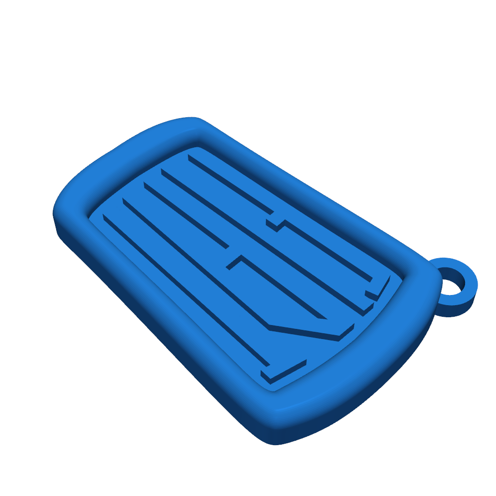 Брелок с логотипом старого Fiat