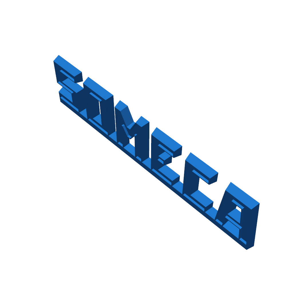 3D файл логотипа решетки Fiat Someca 1971 года