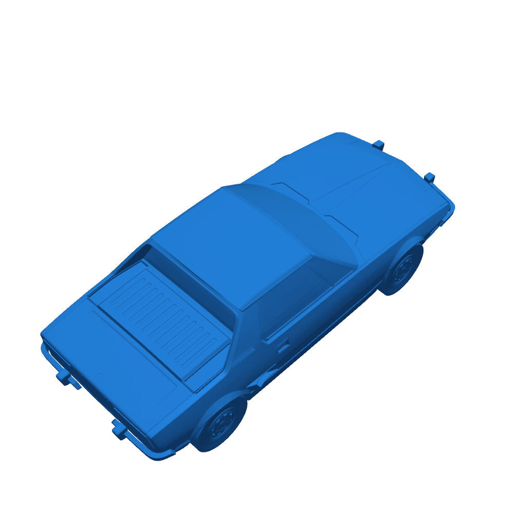 Реплика модели Fiat X1/9