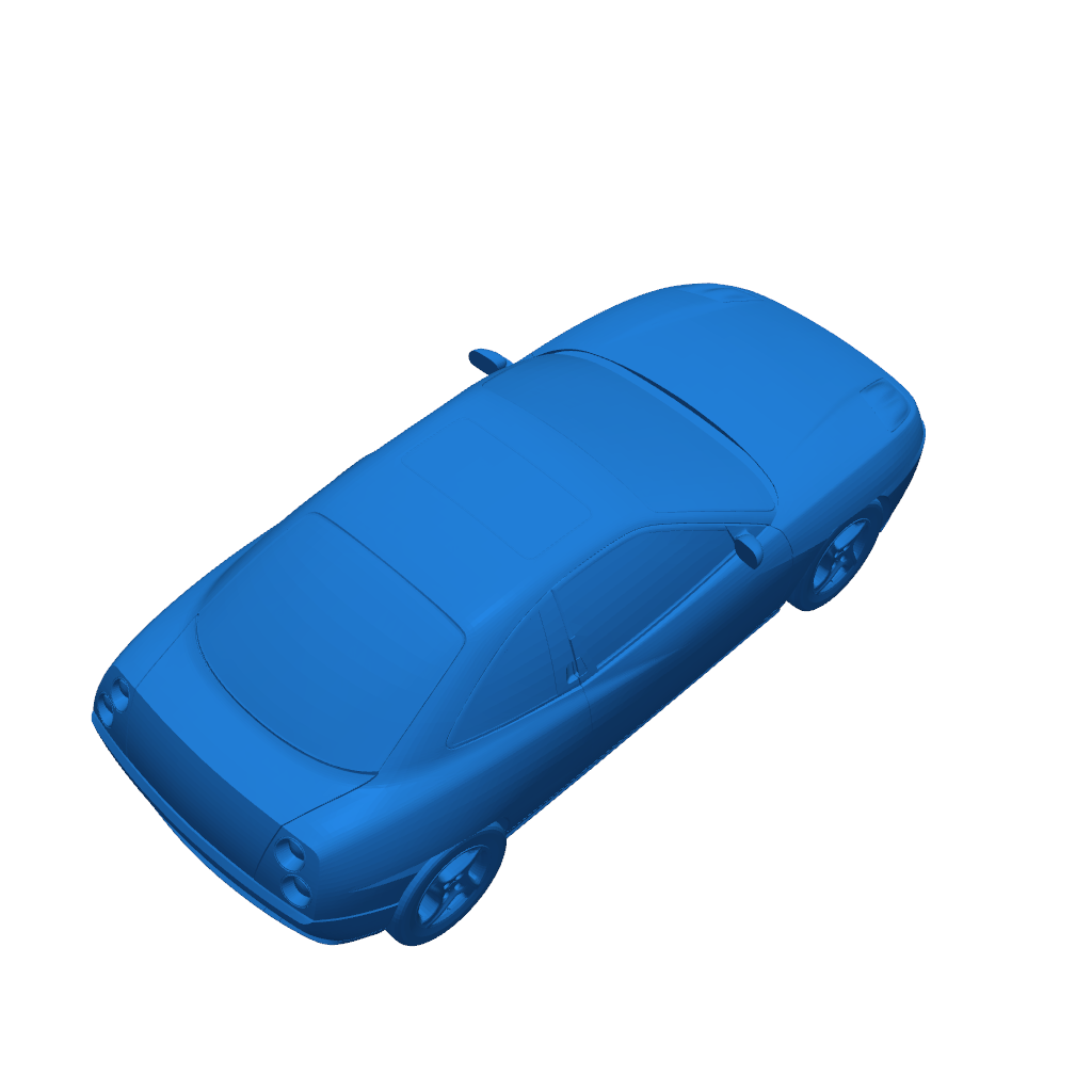 Реплика модели Fiat Coupe