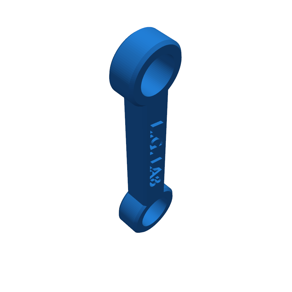 3D Модель Ручки Капота