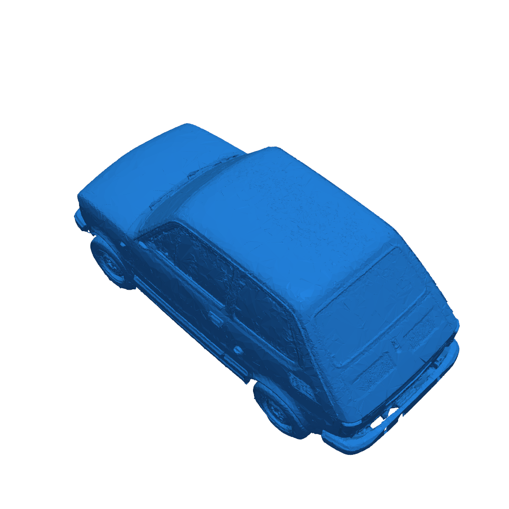 3D-модель Fiat 126 для 3D печати