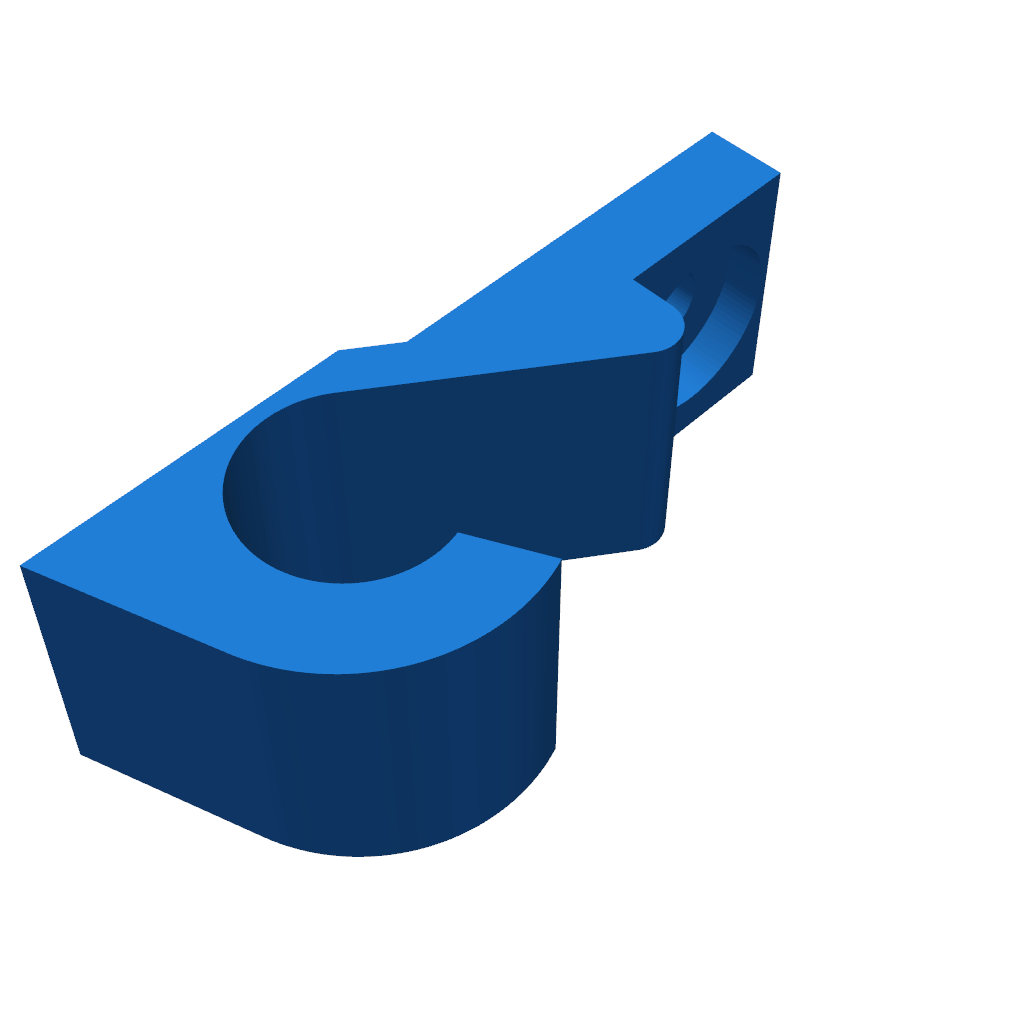 Крепление крышки багажника Fiat Stilo одним винтом