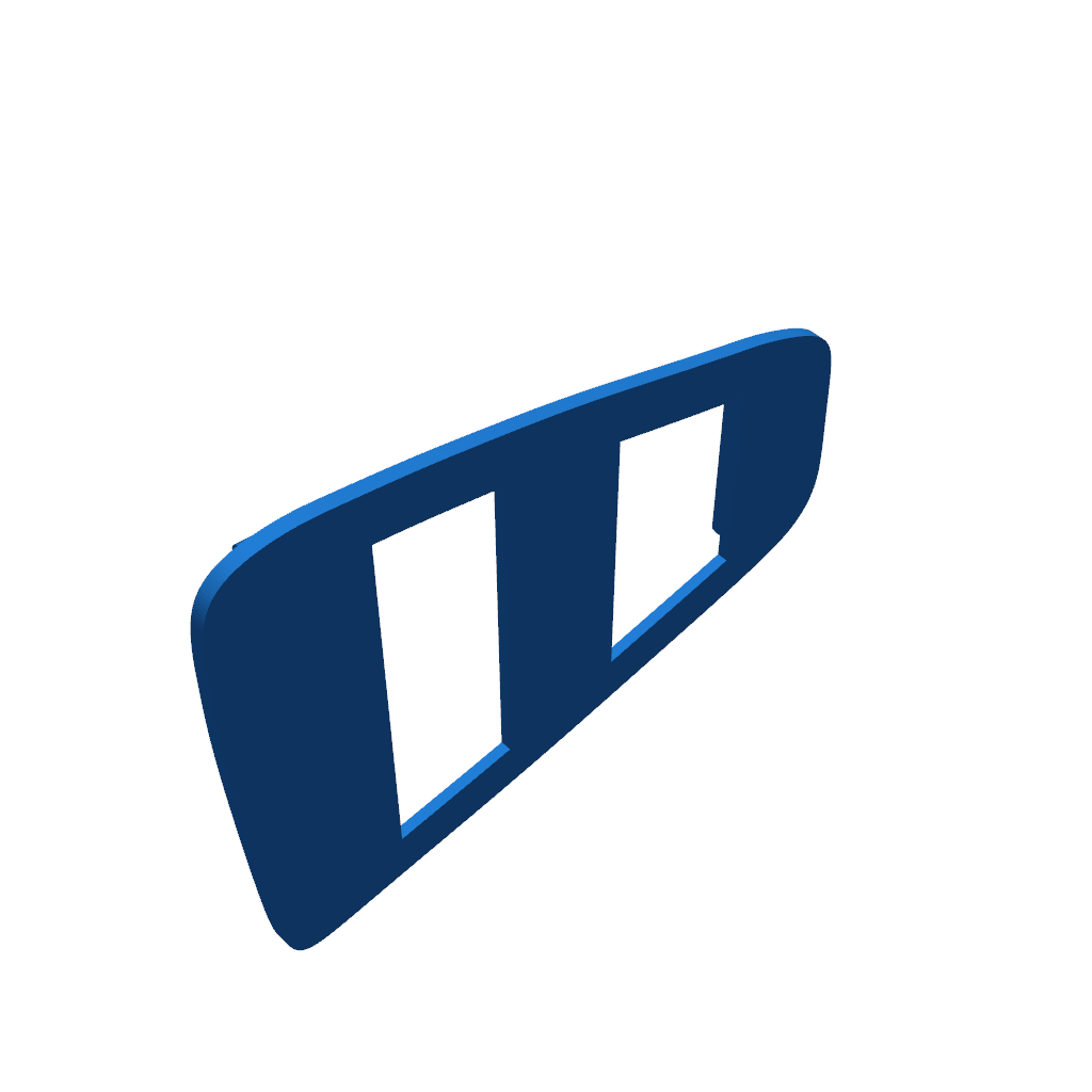 Декоративная панель для фонаря на Fiat