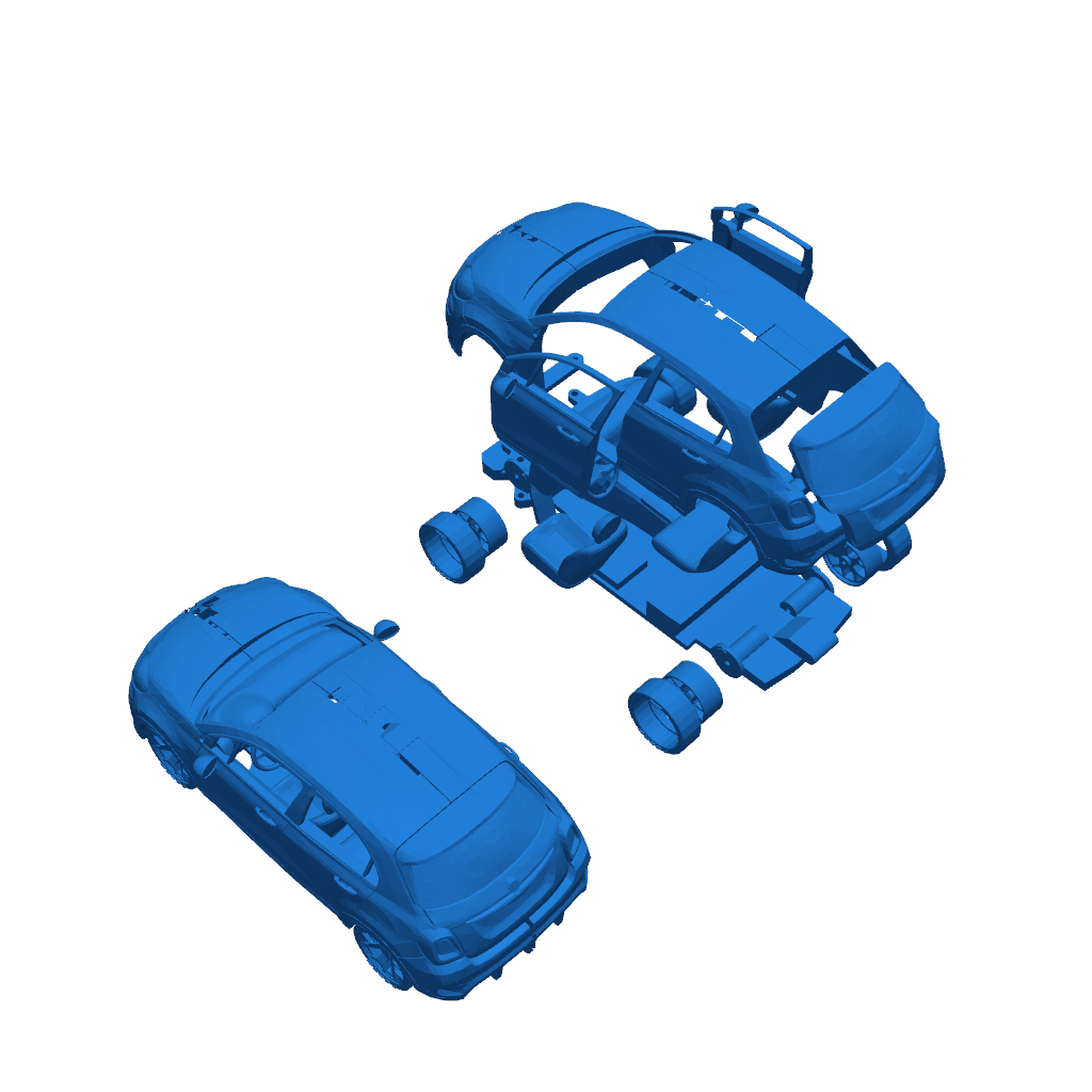 3D модель в масштабе 1/64