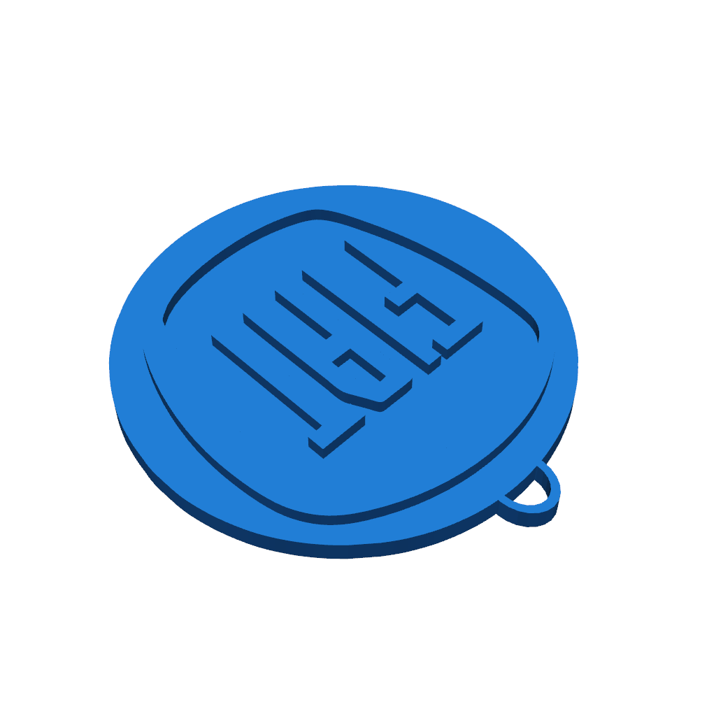 Брелок с логотипом Fiat