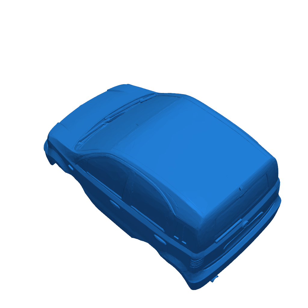 Fiat Panda 2003-2012 с основанием, совместимым с Duplo