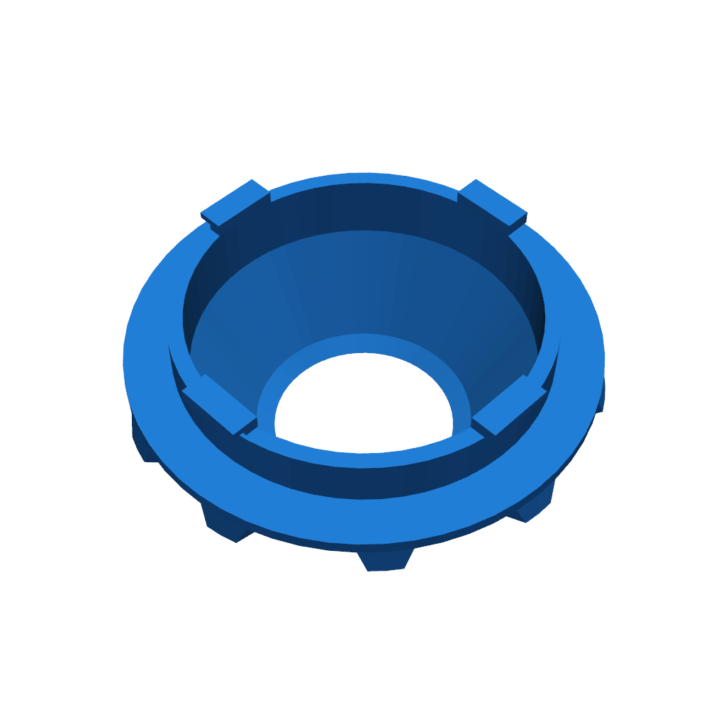 Крышка задней фаре с дополнительным отверстием