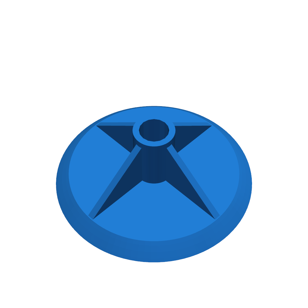 3D модель крышки для автомобиля