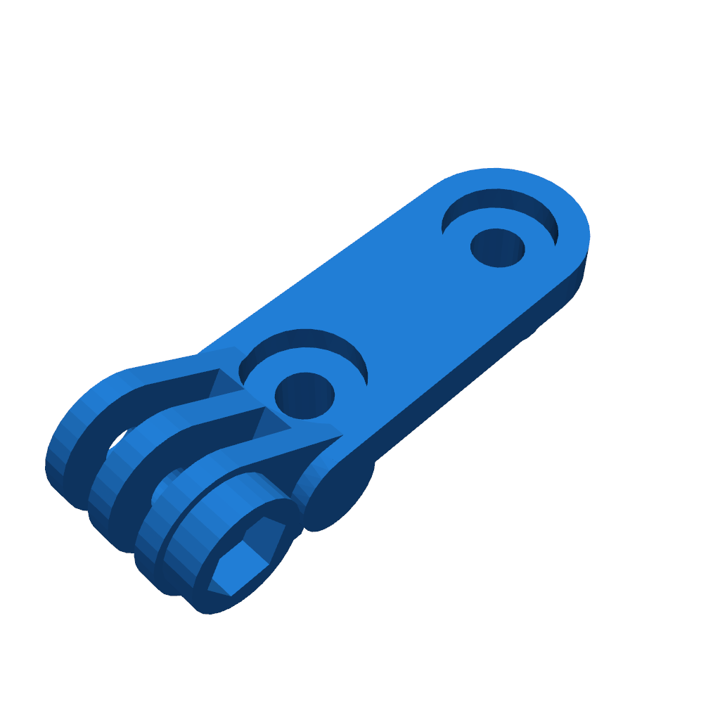 Крепление стандартной муфты GoPro