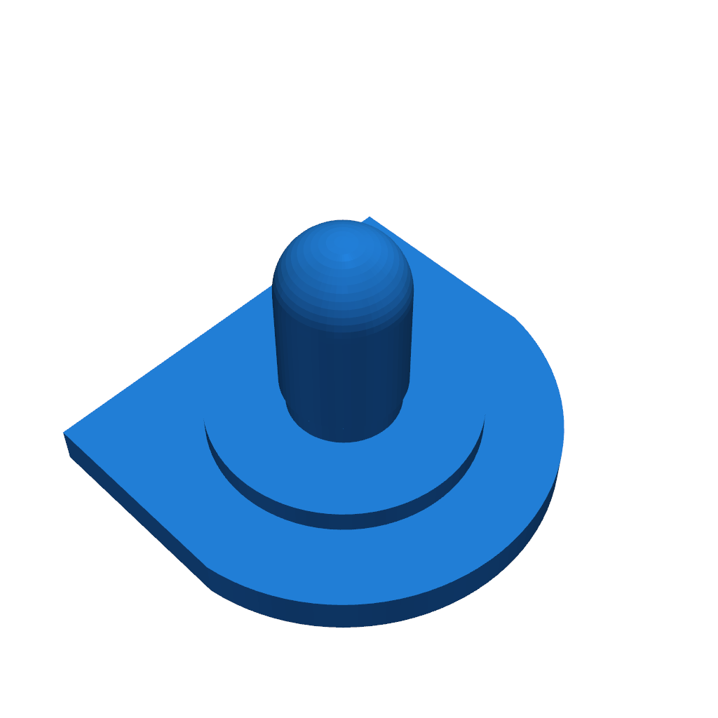 Клипса крепления номерного знака для BMW E39 Touring