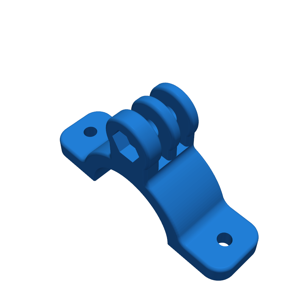 Крепление для GoPro на BMW R1200GS