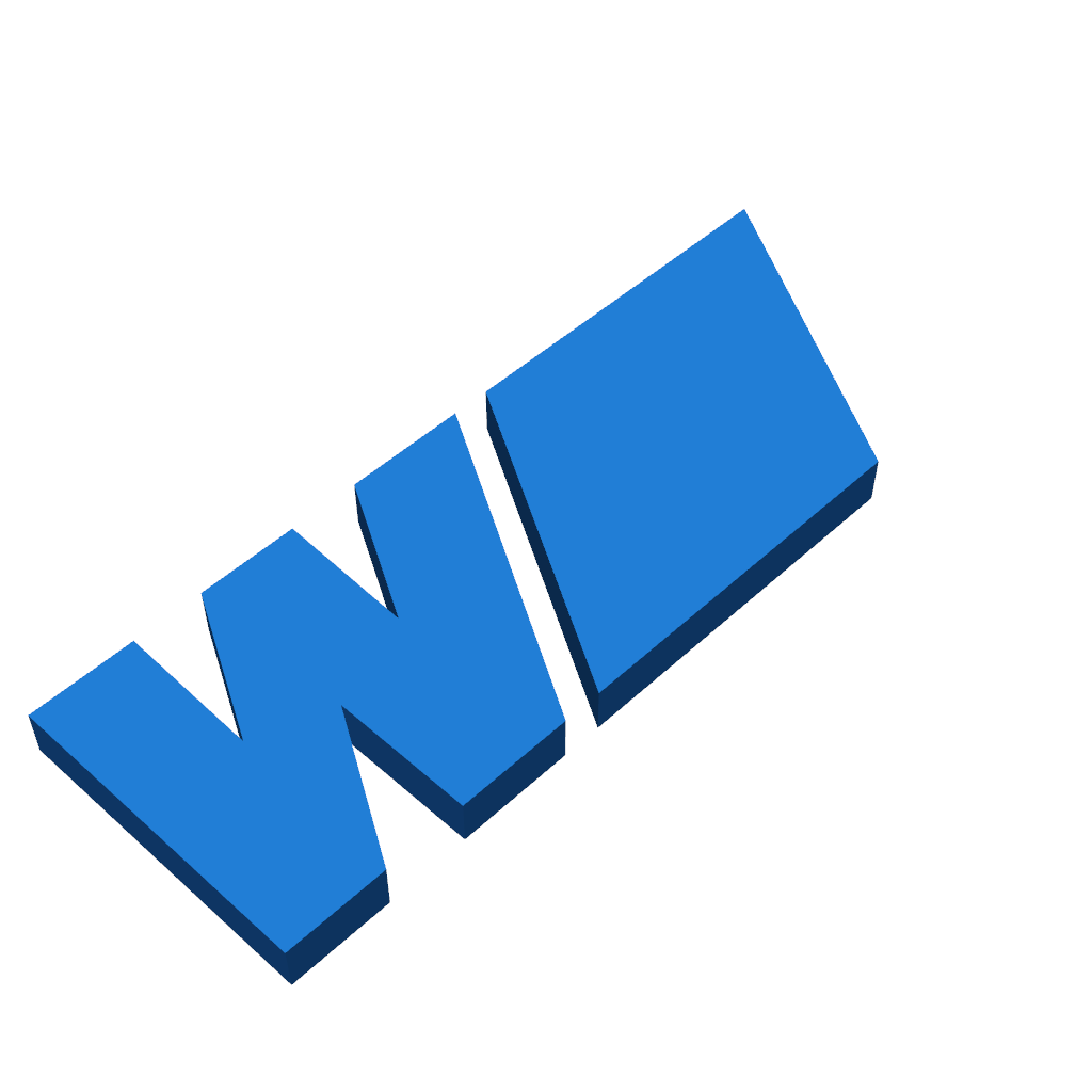 Простое M лого