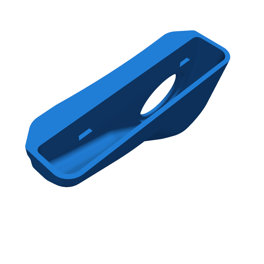 3D-модель воздухозаборника с увеличенным воздухозаборным отверстием