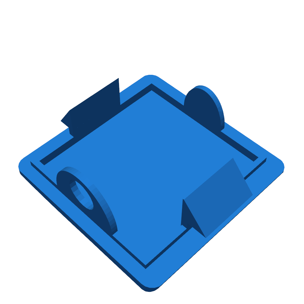 Прототип накладки на буксировочный крюк