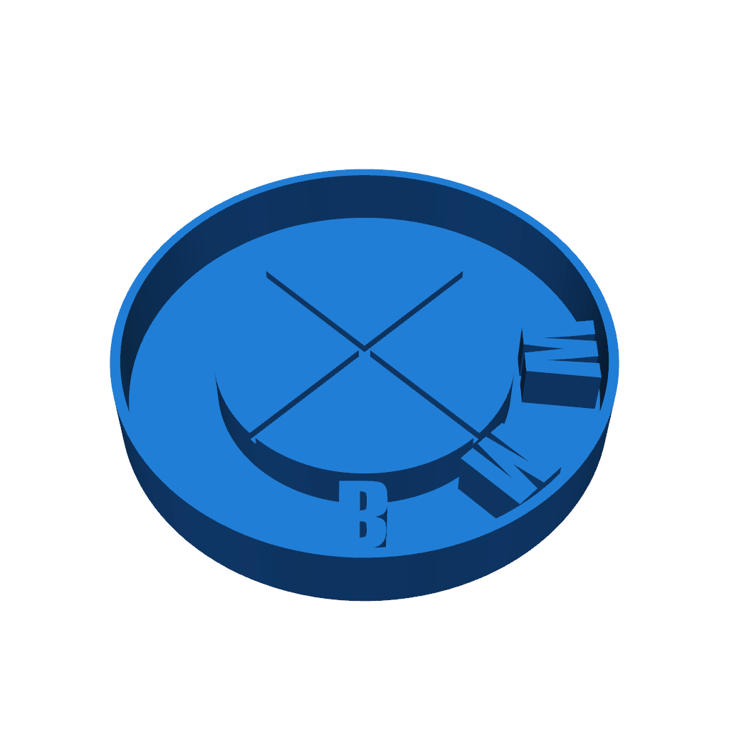 Форма для печенья с логотипом BMW