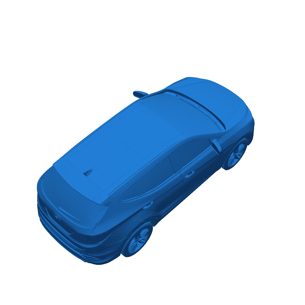 3D Модель Hyundai Santa Fe Sport 2013 - 2014 гг.