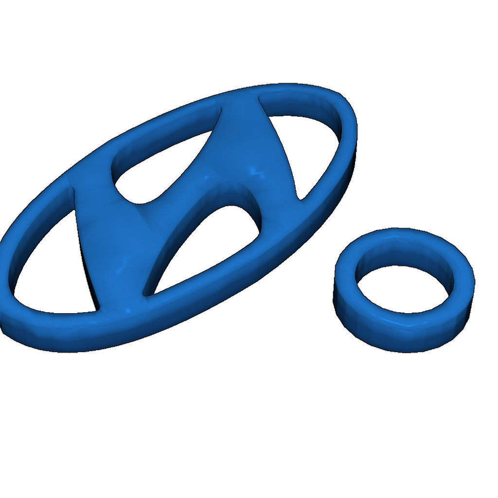 Брелок с логотипом Hyundai